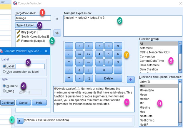 Variable Name And Variable Label In Spss